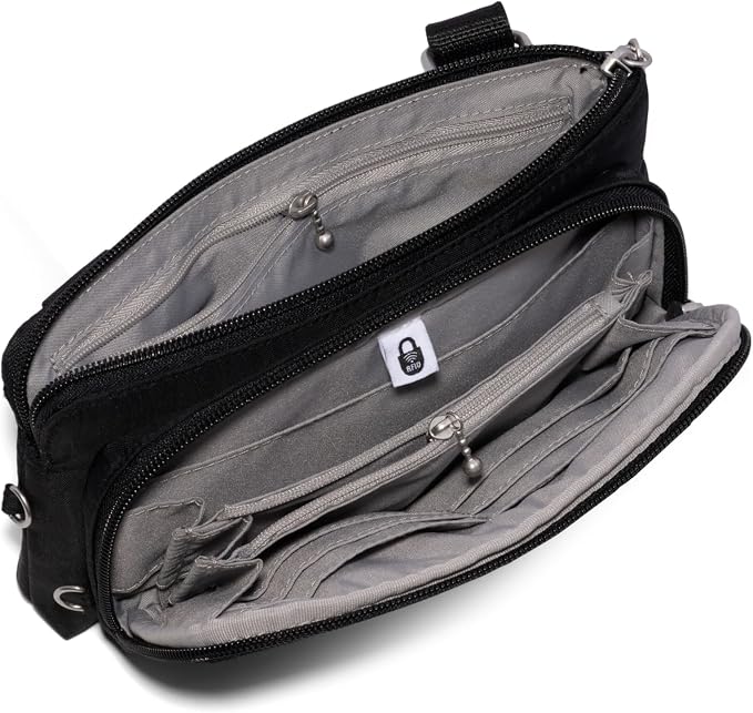 Baggallini Classic Anti-Theft Mini Wallet Crossbody - Image 9