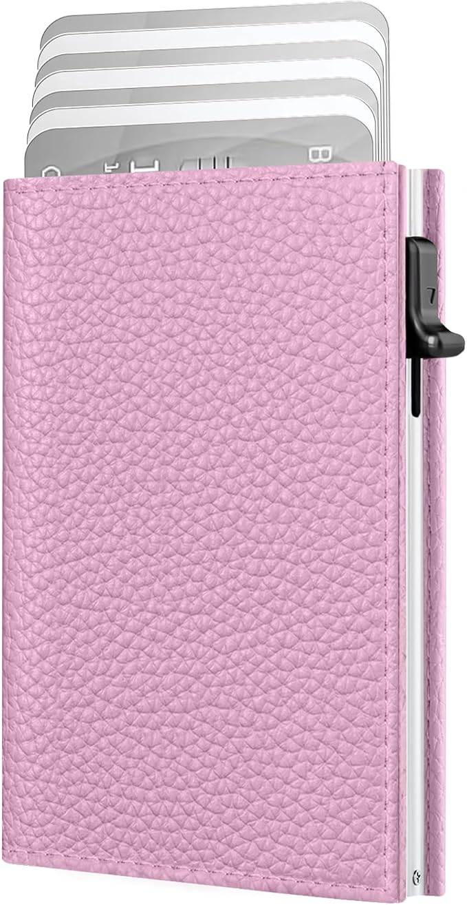 2026 Wallet for Women with RFID Blocking Pop Up Card Holder | Stylish Slim Small Trifold Design, Anti Theft for Travel, Holds 11 Cards and Cash, ID Window, Premium Leather, Womens Gift by vastscenery