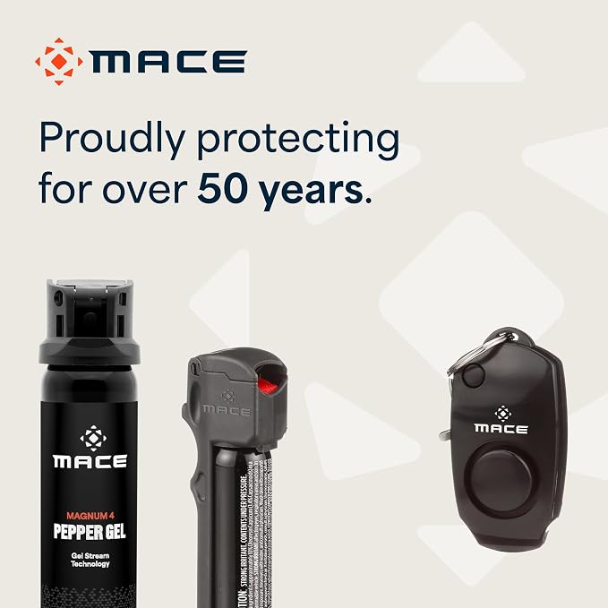 Mace Personal Safety Alarm - Loud 130db Siren, Built in Emergency Whistle, Easy On/Off Push Button Activation, Batteries Included, Personal Alarm for Women & Men - Black - Image 10