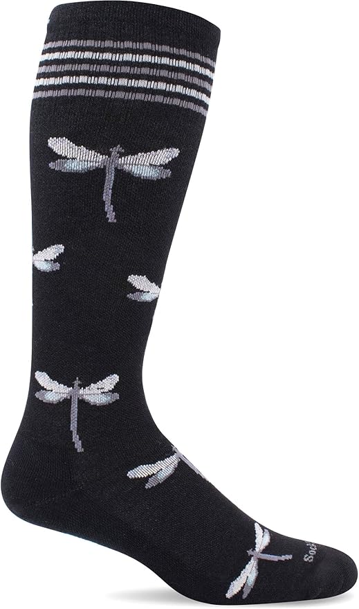 Sockwell Women's Dragonfly Moderate Graduated Compression Sock by Sockwell