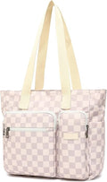 Women Tote Bag With Muti-Pockets,Lightweight Shoulder Bag,Large Capacity Handbag for Travel, Work, Gym by SANFAN