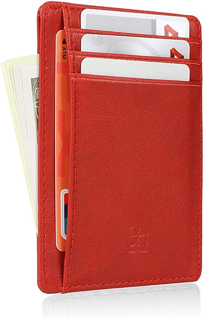 GH GOLD HORSE Slim RFID Blocking Card Holder Minimalist Leather Front Pocket Wallet for Women | Slim by GH+GOLD+HORSE