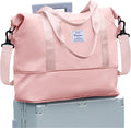 Travel Duffel Bag, Sports Tote Gym Bag, Shoulder Weekender Overnight Bag for Women by WONHOX