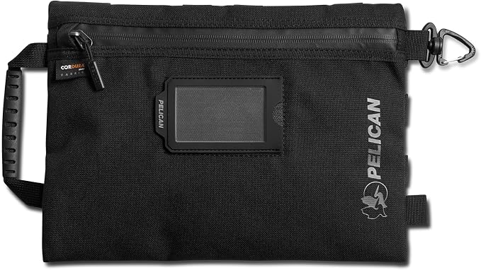 Pelican ModPak Storage Pouch - Travel Organizer - Large (Black) | Fabric storage pouch with external attachment points for travel, electronics and organization by Unknown
