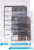 Travelon Set of 2 Compression Packing Bags, Clear, 1 Medium/1Large by Travelon
