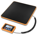 Fuzion Shipping Scale, 440LB x 10g Accurate Digital Postal Scale, Hold/Tare | Carbon Fiber Platform, Digital Shipping Scale for Packages, Luggage, Mailing, Small Pet, Battery & AC Adapter Included by Fuzion%C2%AE