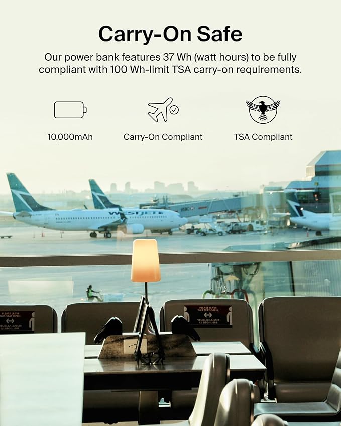Belkin 10K 23W Portable Charger Power Bank, Integrated USB C and LTG Cables | Fast Charging, iPhone 17, Samsung Galaxy, Pixel, Airpods, iPad, Battery Pack, USB C Port, USB C Cable, Lightning Cable - Image 2