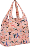 Bumkins Reusable Grocery Shopping Tote Bag for Women, Large Boho Style with Handles, Foldable, Washable, Shoulder Straps by Bumkins