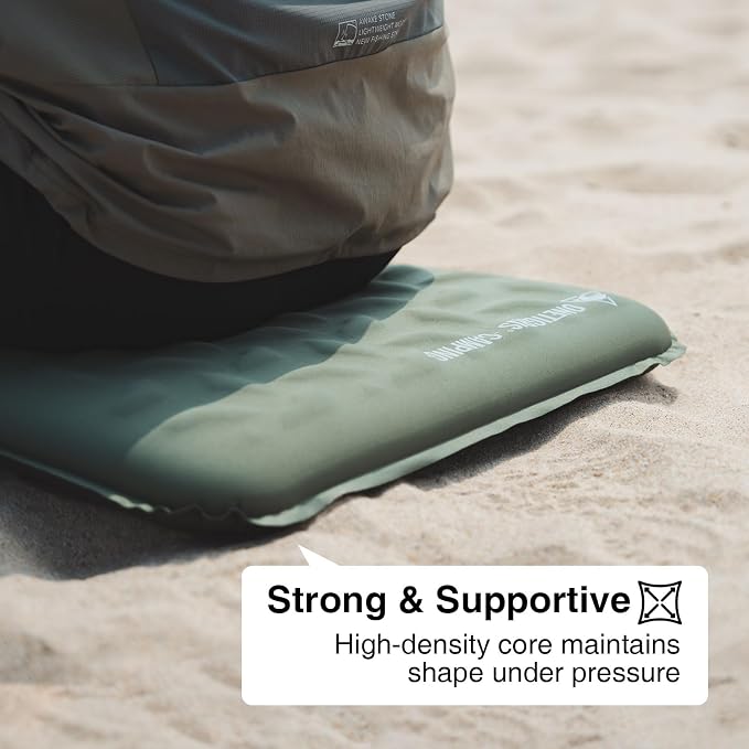 ONETIGRIS Inflatable Seat Cushion, Lightweight Waterproof Seat Pad | Lightweight waterproof inflatable cushion for camping, stadiums, travel, office chairs, car seats and outdoor events - Image 4