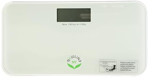 NewlineNY 700 Series Mini Travel Digital Bathroom Scales (no Sleeve) (White) by NewlineNY