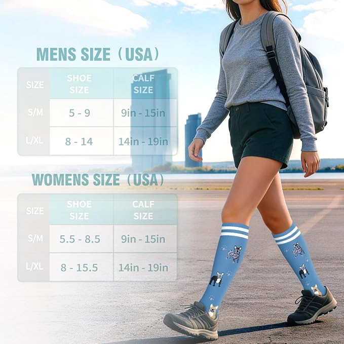 Copper Compression Socks for Women & Men (6 pairs) - Best Support for Nurses, Running, Hiking, Recovery - Image 6