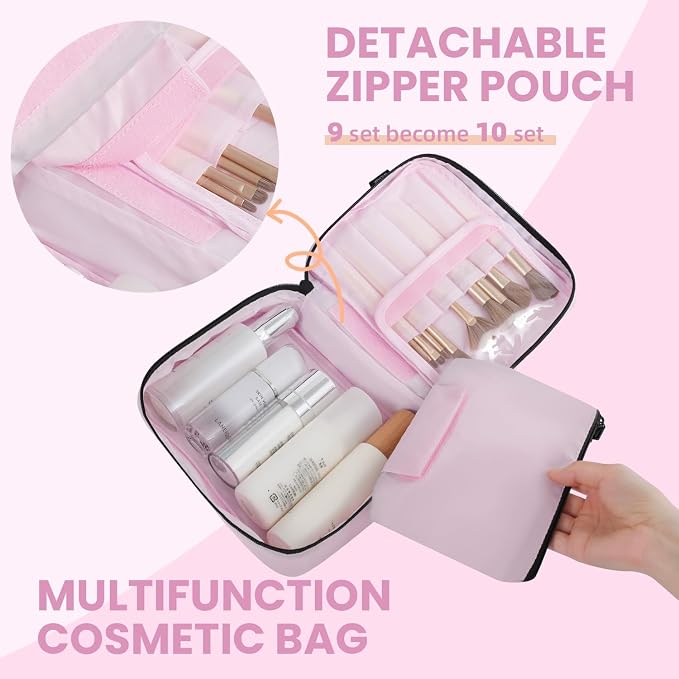 BAGAIL 8 Set/9 Set Packing Cubes Luggage Packing Organizer for Travel, Suitcase Packing Bags for Travel Accessories - Image 4