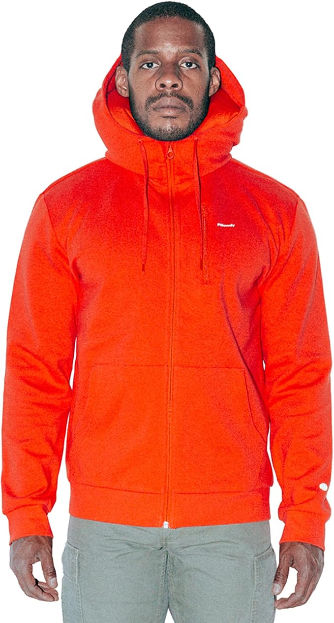 Pillowdy Travel Hoodie with Built-In Inflatable Neck Pillow for Flights by PillowdyOfficial