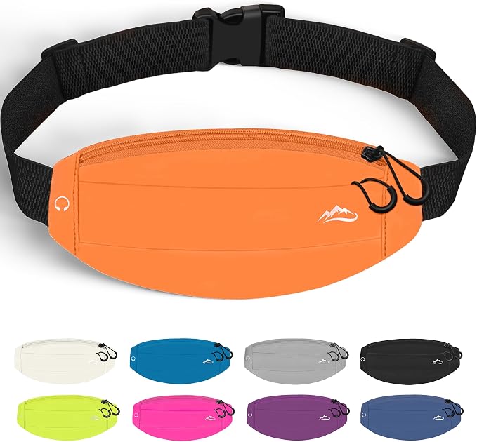 Running Fanny Pack Whole Bag Reflective, Running belt for Women &Men,Sweatproof Phone Holder Workout, Running Waist Pack (orange) by UPTARD
