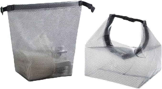 Cosmetic storage bag with dry and wet separation, wash bag, hand-held bag, portable storage bag, simple style,suitable for travel, fitness, swimming, outdoor rafting (Gray, 7.1in*6.3in*9.4in) by Unknown