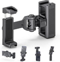 Phone Clip Rig Stabilizer for Smartphone, Lightweight Handheld Vlogging Rig with 360° Rotation, Grip & Cold Shoe Mounts | Compatible with Most Smartphones (for Arri-Standard) by ROZOER