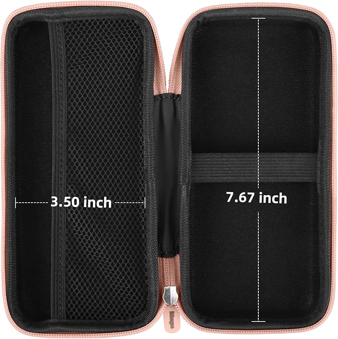 iMangoo Travel Essential Electronics Organizer Charger Case Carrying Pouch | 8.5x4.5x2" Power Bank Tech Accessories Protective Storage Shockproof Portable Purse Men Women School Office Trips Must Have - Image 3