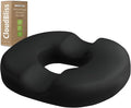 CloudBliss Donut Pillow Stadium Seat Cushion for Tailbone Pain Relief and Hemorrhoids, Memory Foam Seat Chair Cushion, Portable Seat Cushions for Bleachers, Car, Home & Office by CloudBliss