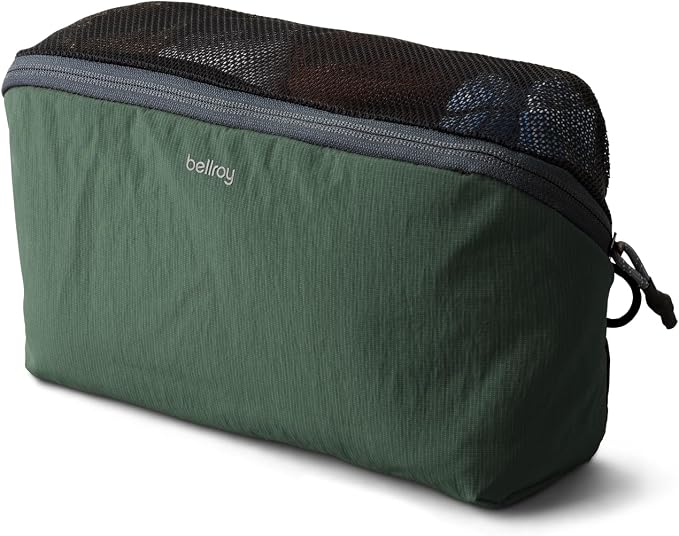 Bellroy Packing Cube 4L (Organizer Packing Pouch with Internal Zip Pocket and Durable, Lightweight Design) - Spruce by Unknown
