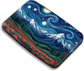 Maicican RFID Blocking Aluminum Credit Card Holder | Slim Metal Wallet for Women & Men, Business Card Case for Travel, Fits Front Pocket, Card holder wallet - Starry Sky Flower by Maicican