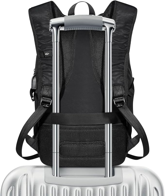 Tzowla 40 Liter Anti Theft Backpack with Giant Tumbler Holder Pocket and Lock,17.3 Inch Laptop Backpack - Image 6