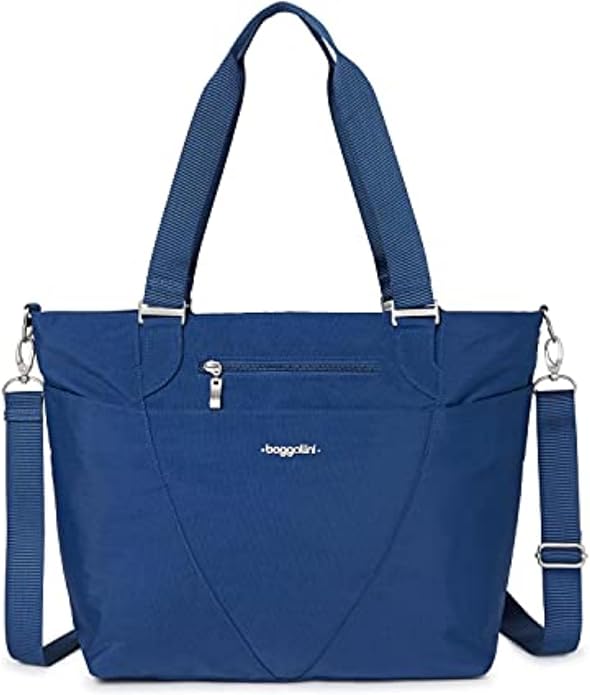 Baggallini Avenue Tote - 12x18 Laptop Tote Bag for Women - Lightweight Work Travel Carry On Bag by baggallini