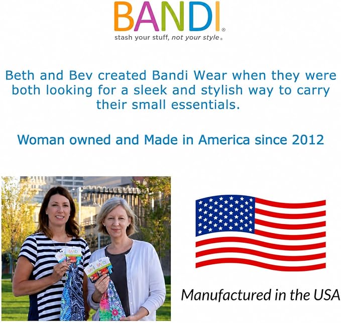 BANDI Running Belt for Women & Men – USA Made No-Bounce Adjustable Waist Pack & Secure Fanny Pack – Fits All Phones, Gels & Essentials – Zipper-Free, Medical Device Friendly - Image 5