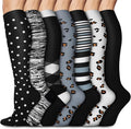 Aoliks Medical Compression Socks for Women & Men, Support Knee High Socks for Running,Nurses,Travel by Aoliks