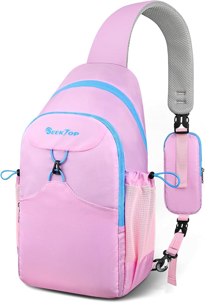 Seektop RFID Anti-Theft Crossbody Bag Sling Backpack for Women & Men, Casual Chest Daypack for Daily Travel by SeektopSports