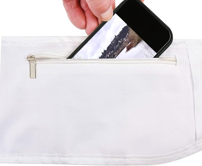 Generic Ihram Belt for Hajj and Umrah - Adjustable Size with Front Pockets and Zippered Compartments - Image 7