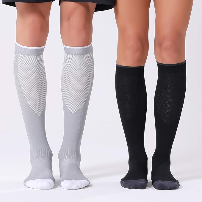 FITRELL 3 Pairs Compression Socks for Women and Men 20-30mmHg-Circulation Support Socks - Image 7