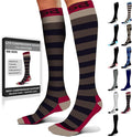 SB SOX Compression Socks for Men & Women (15-20mmHg) | Best Compression Socks for Flying, Medical, Sports, Wide Calf Fit, Pregnancy, and Daily Wear by SBSOX