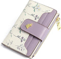 GAEKEAO Small Wallets for Women RFID Blocking Leather Bifold Zipper Pocket Wallet Credit Card Holder with ID Window by GAEKEAO
