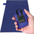 Odoland Sandproof Beach Blanket, Waterproof Portable Mat with Carry Pouch | 43.3“x27.5” Quick Drying & Foldable Lightweight Sand Free Beach Mat Tarp for Hiking, Camping, Travel, Blue by Odoland