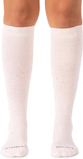 Premium Cotton Knee High Socks - 15-20mmHg Graduated Compression Socks - Soft & Breathable, Unisex by Comrad