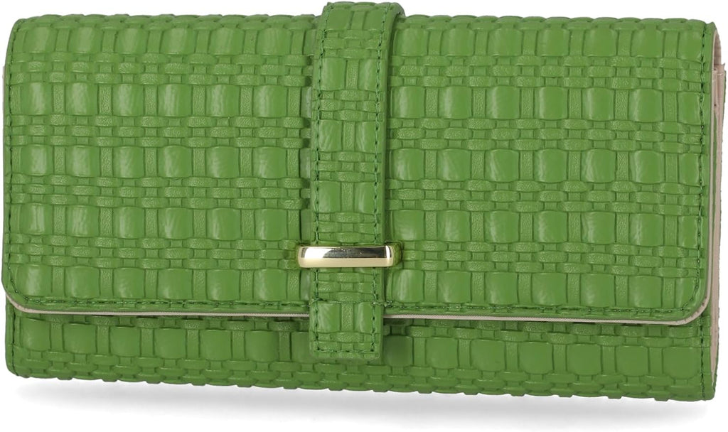 Mundi File Master Womens RFID Blocking Wallet Clutch Organizer With Change Pocket by MUNDI