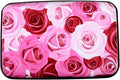 Credit Card Holder, Metal Card Wallet RFID Blocking Mini Slim Aluminum Business Hard Card Case for Women Men (Roses) by Kaabao