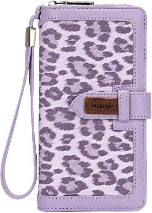 X Wrangler Women's Wallets Bifold Wristlet Wallets for Women Large Capacity Credit Card Wallet with ID Window by THEOFFICIALMONTANAWEST