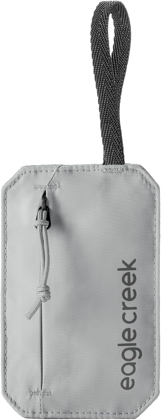 Eagle Creek Undercover RFID Bra Pouch, Storm Grey | Travel Security Pouch with RFID Blocking, Lightweight, Wear Under Clothing, Zippered Passport and Card Holder by EagleCreek