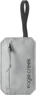 Eagle Creek Undercover RFID Bra Pouch, Storm Grey | Travel Security Pouch with RFID Blocking, Lightweight, Wear Under Clothing, Zippered Passport and Card Holder by EagleCreek