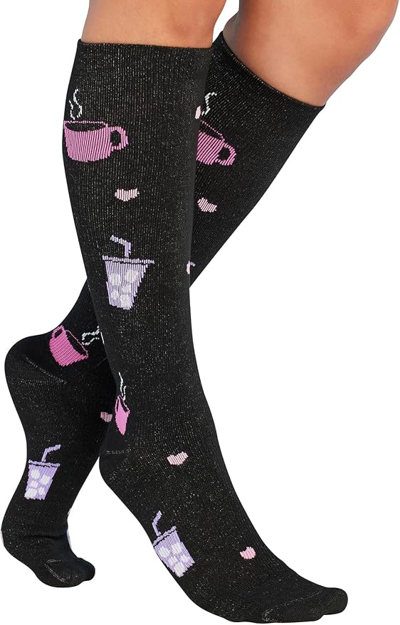 Cherokee Legwear Compression Socks for Women 10-15 mmHg (1-Pair Pack) | Comfort Support Knee Highs, Soft Fit, Regular & Wide Calf, Soft Knit Feel, Lightweight, Easy Care for Work and Everyday Wear - Image 4