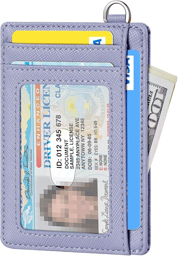 FurArt Slim Minimalist Wallet RFID Credit Card Holder for Men | slim minimalist compact rfid id window thin - Image 2
