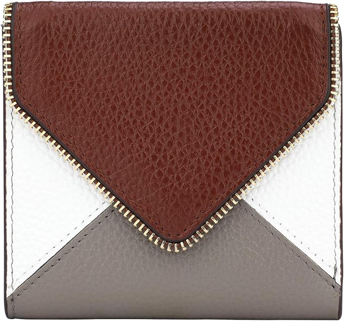 Ultra Thin Small Compact Leather Womens Girls Wallets RFID Blocking Credit Card Holder for Women by Lavemi