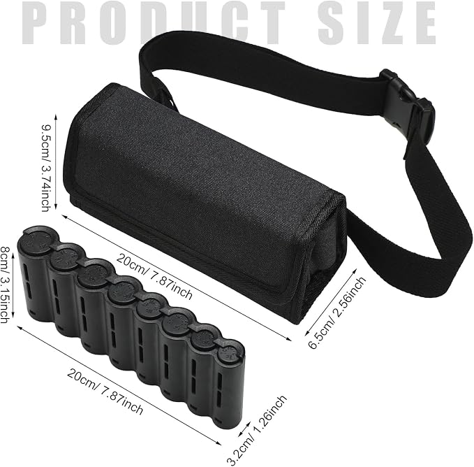2 Set Euro Coin Holders Fanny Pack with Banknote Dispenser, Waiter's Purse, Coin Sorter, Organizer, Storage Bag with Belt for Waitress, Server, Collector, Cashier, Change, Black - Image 2
