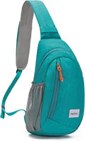 HALOVIE Anti Theft Crossbody Sling Bag RFID Travel Sling Backpack Lightweight Hiking Shoulder Chest Bag for Walking Work by HALOVIE