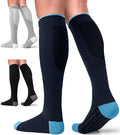FuelMeFoot 3 Pack Copper Compression Socks - Compression Socks Women & Men Circulation - Best for Medical,Running,Athletic by FuelMeFoot