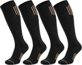 4-Pack 15-20 mmHg Athletic Compression Socks by Unknown