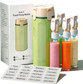 4 in 1 Travel Dispenser Bottle,4 Pack 30ML Travel Bottles for Toiletries, Leak Proof Travel Size Containers (Light Green, OneSize) by Unknown