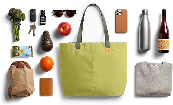 Bellroy Market Tote, Shoulder Shopping Bag - Kiwi | 15L tote shoulder shopping bag for groceries, errands and everyday carry - Image 7