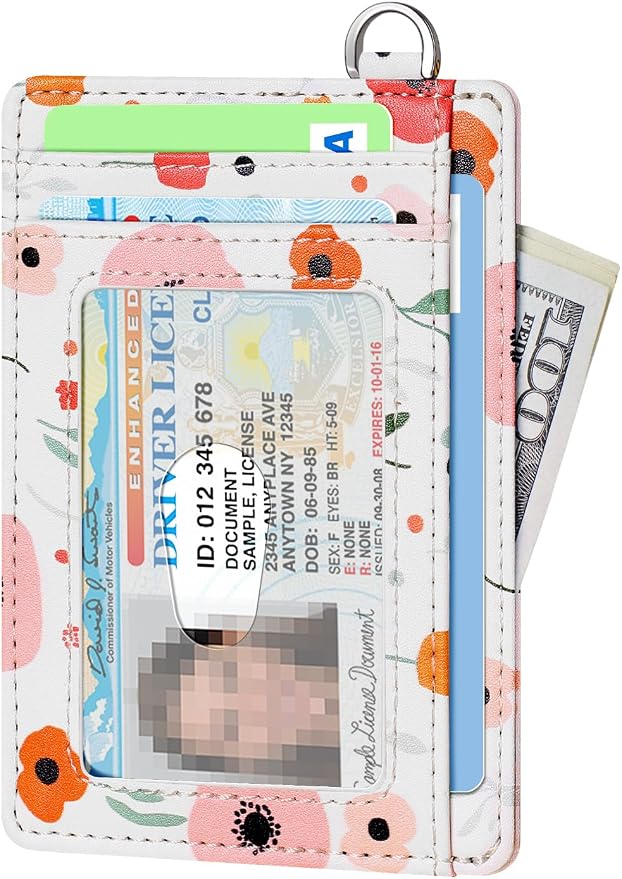 FurArt Slim Minimalist Wallet RFID Credit Card Holder for Men | slim minimalist compact rfid id window thin - Image 2
